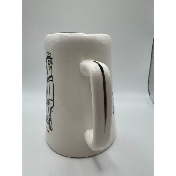 Curling Capers by Banks Beer Stein Beer Mug Beer Tankard Ceramic Cartoon Novelty - Picture 6 of 8